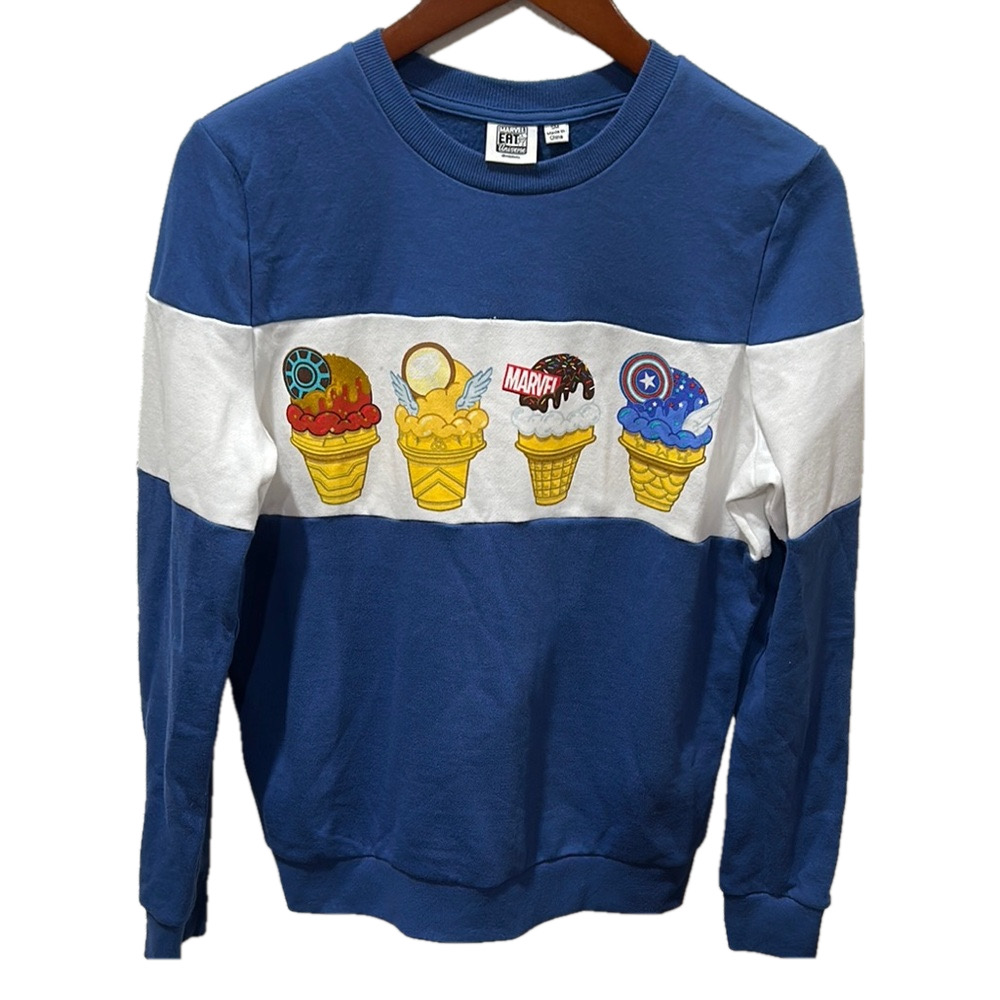 Box lunch unisex MARVEL eat the universe ice cream cones size SM GUC…